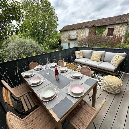 Villa Magnifique Mas Provencal, 3 Chambres, Mezzanine Et Piscine Au Centre De Goudargues *