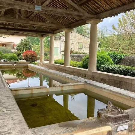 Villa Magnifique Mas Provencal, 3 Chambres, Mezzanine Et Piscine Au Centre De Goudargues Goudargues